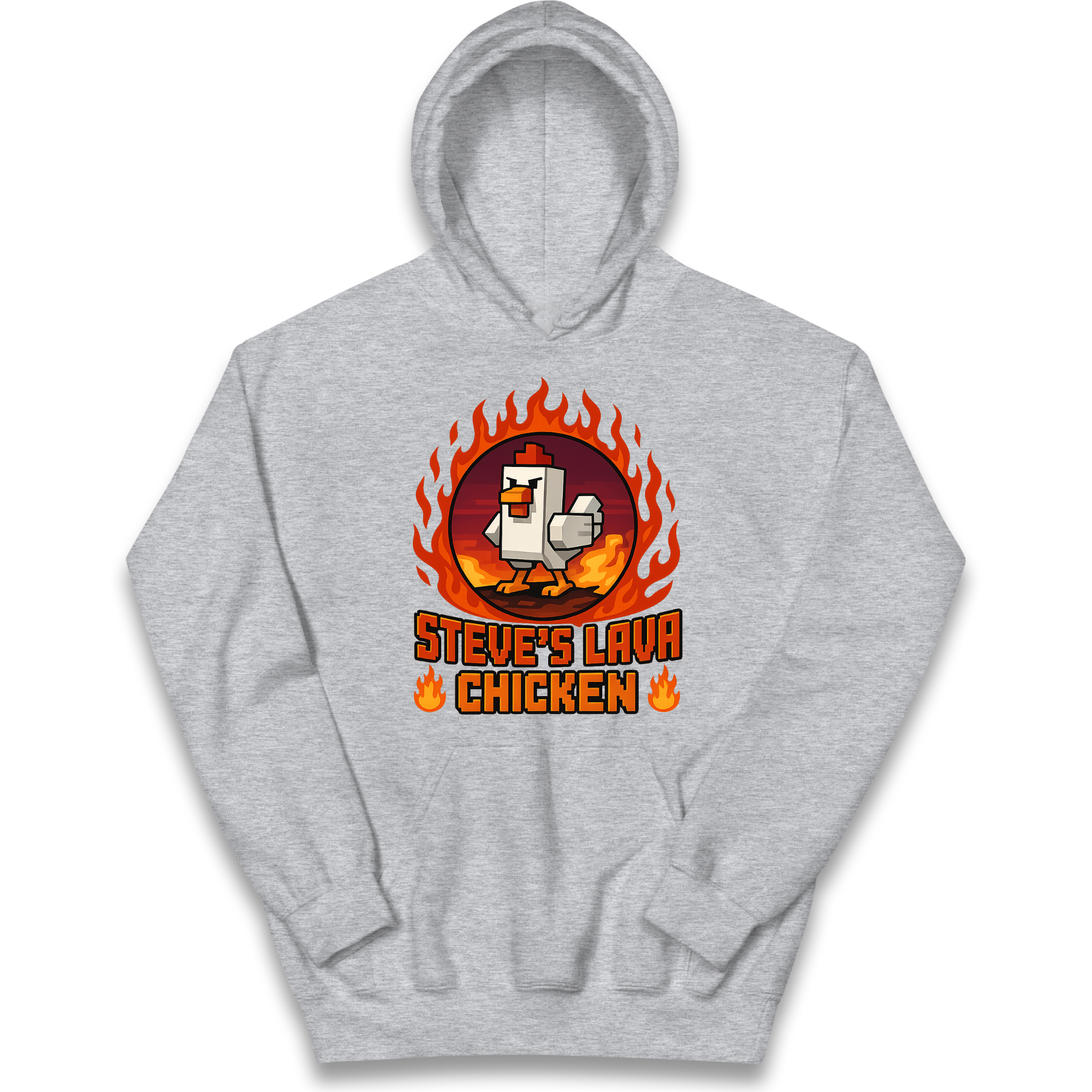 Steve's Lava Chicken Kids Hoodie