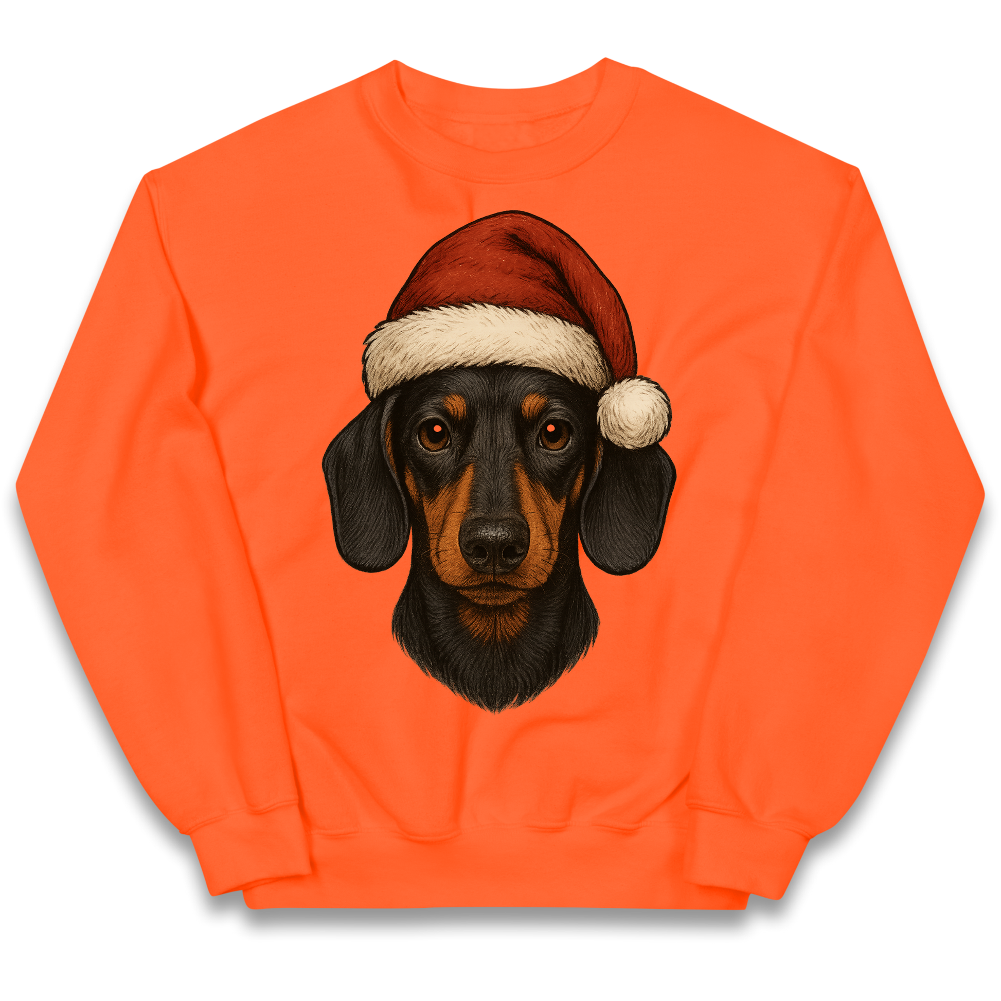 Sausage Dog Christmas Kids Jumper