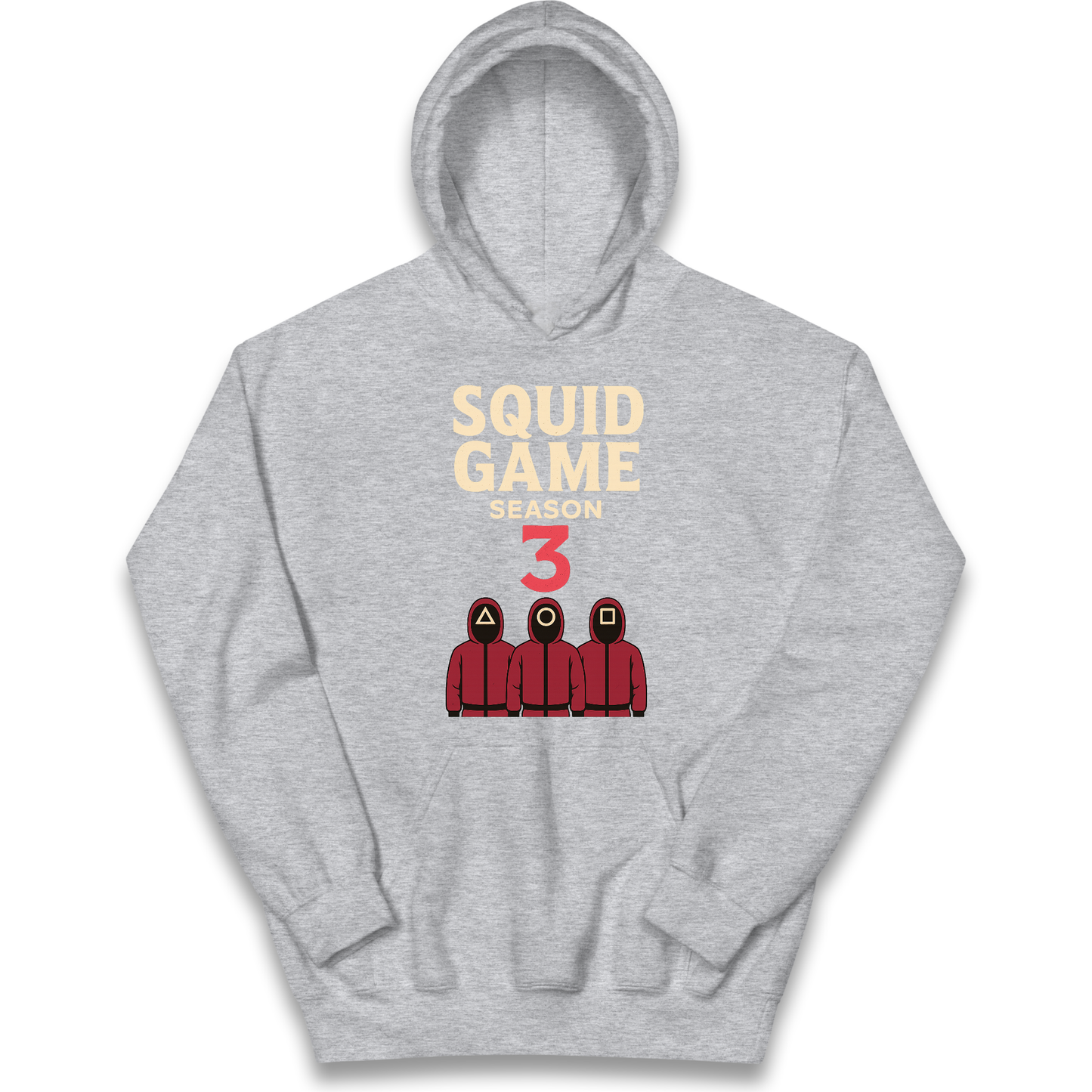 Squid Games Season 3 Kids Hoodie