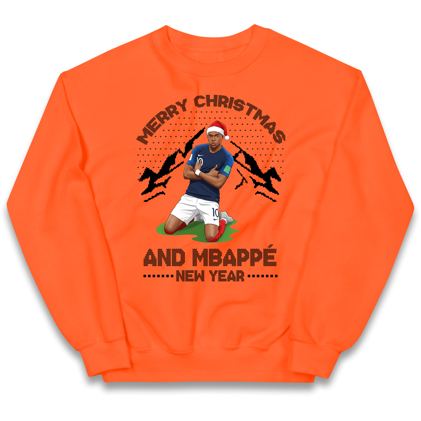 Mbappe Christmas Kids Sweatshirt