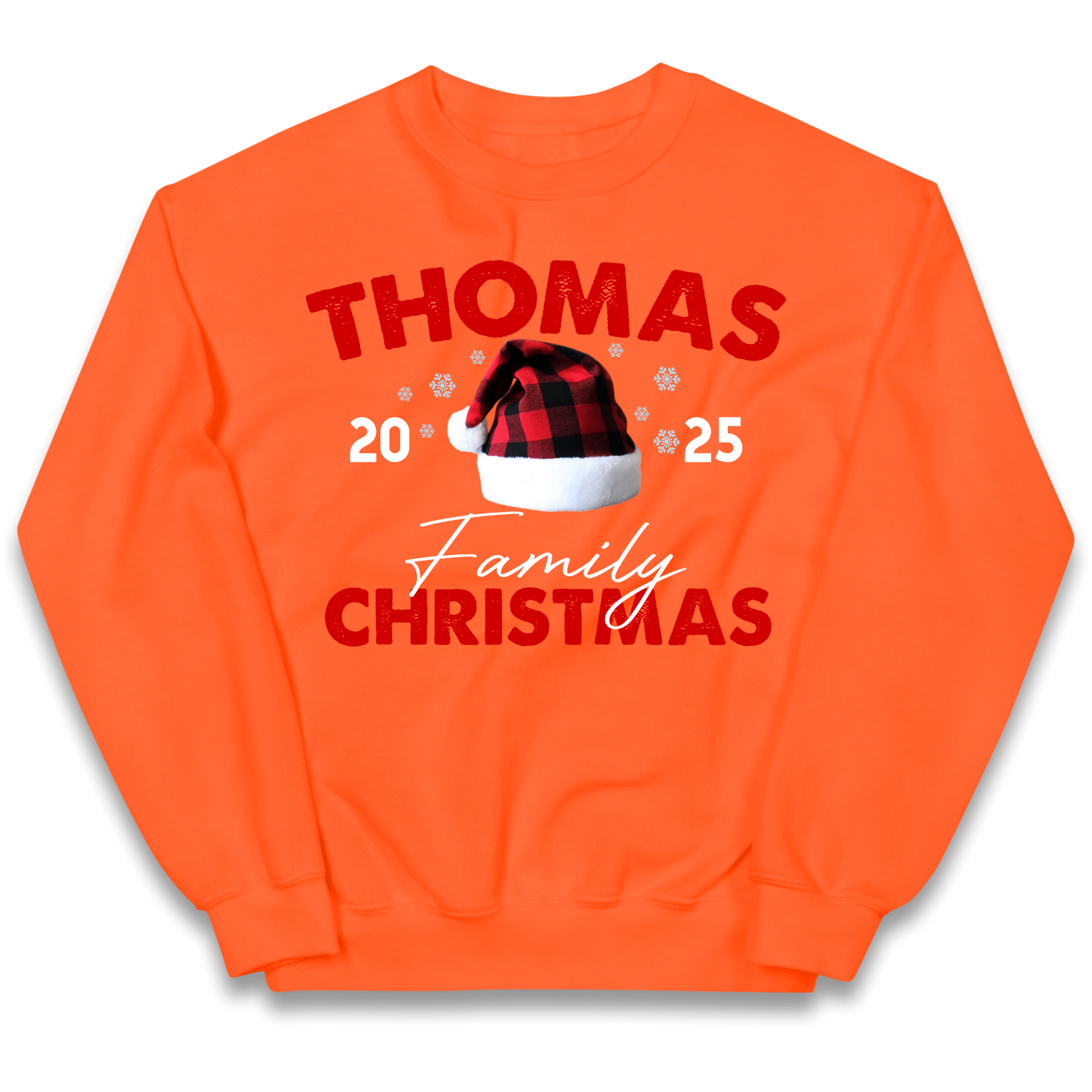 Thomas Family Christmas kids sweatshirt