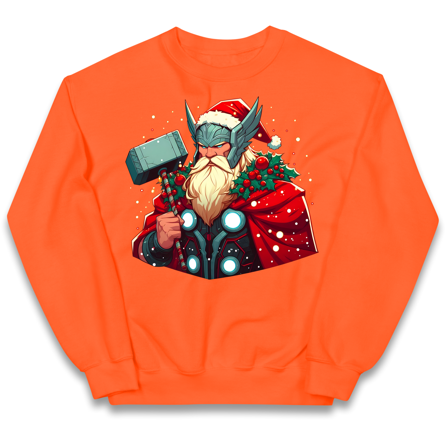 Viking Thor Santa kids sweatshirt