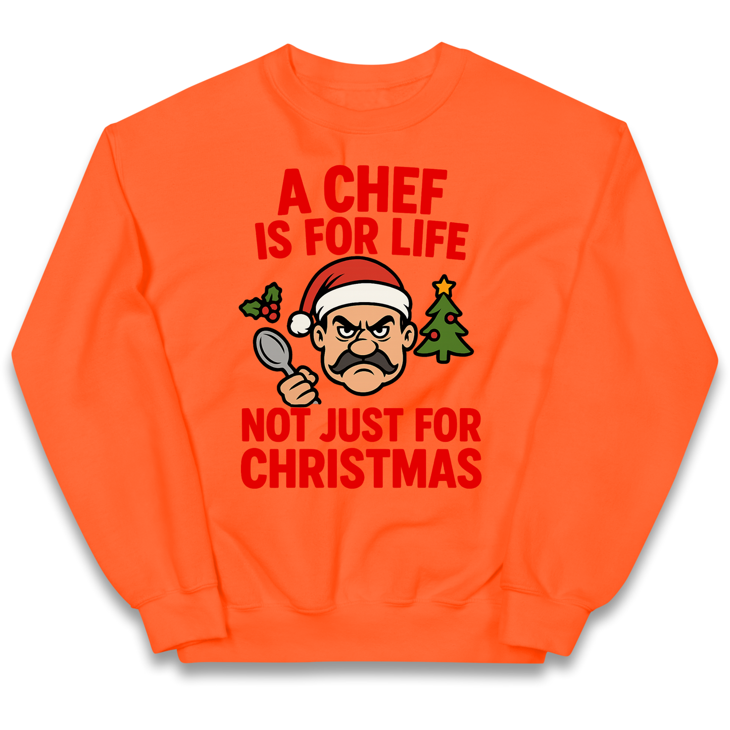 Chef Christmas Kids Jumper