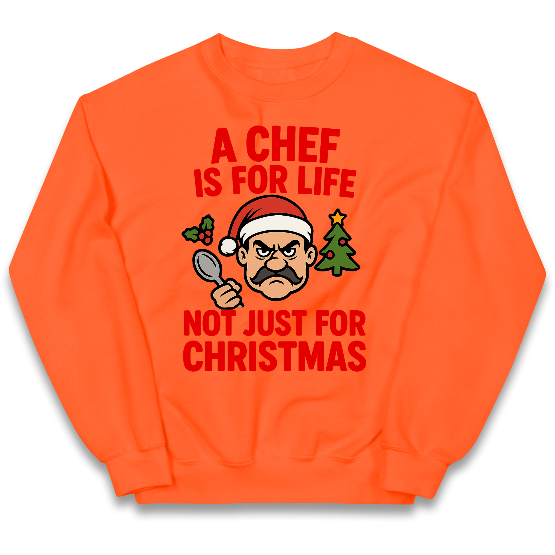 Chef Christmas Kids Jumper
