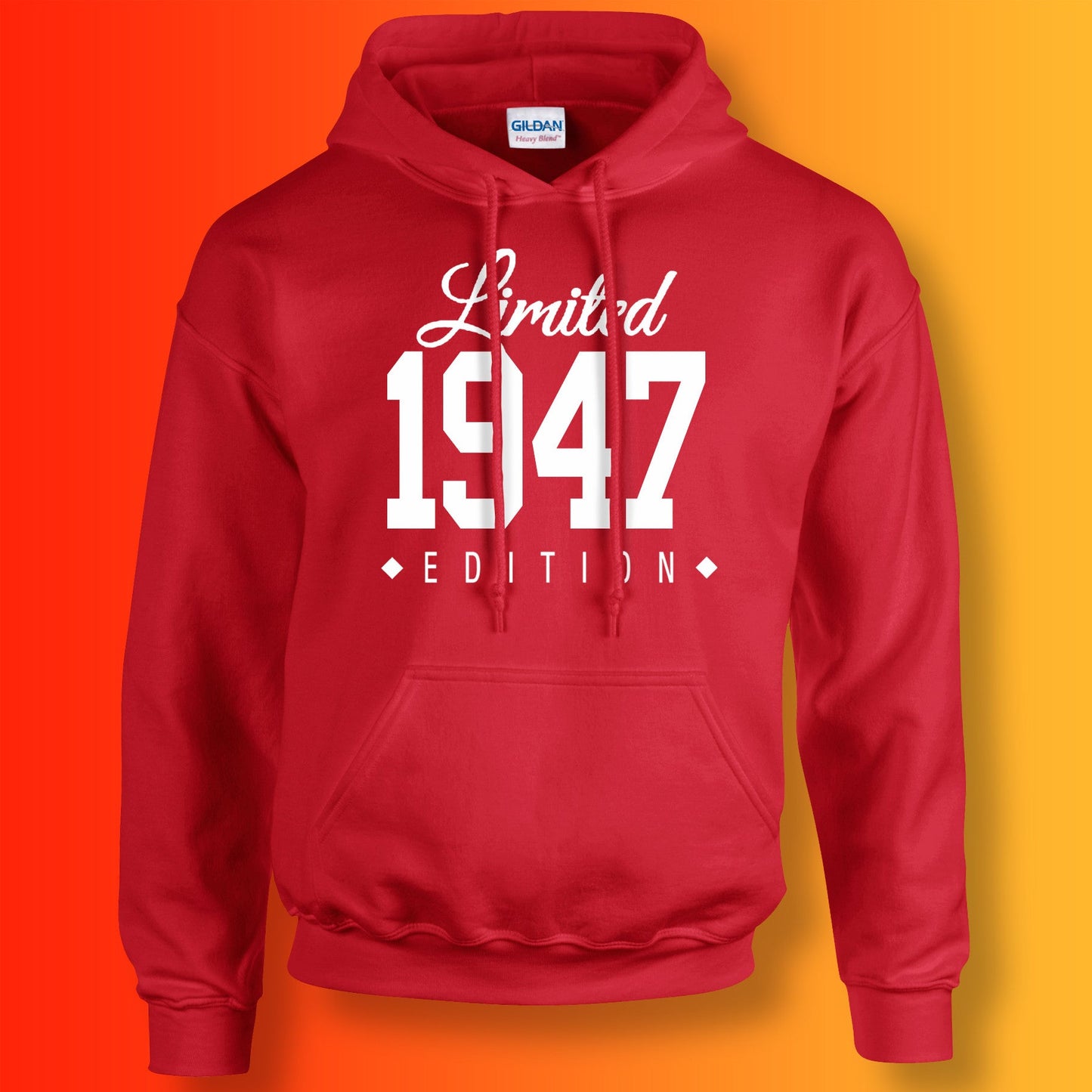 1947 Hoodie Red