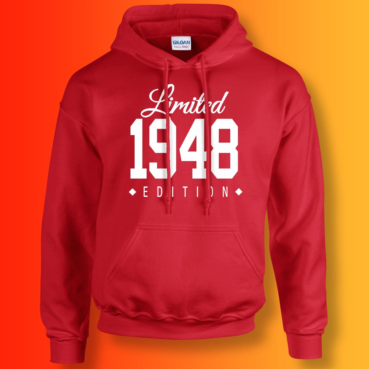 1948 Hoodie Red