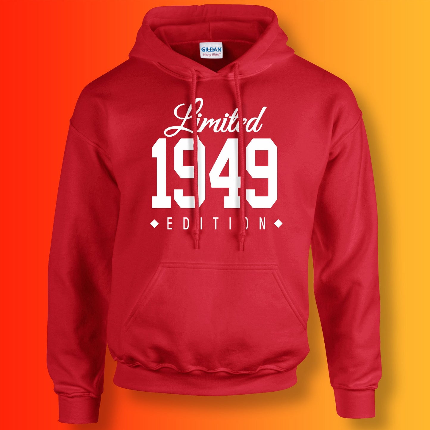 1949 Hoodie Red