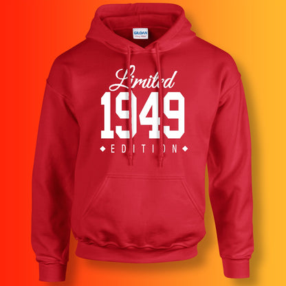 1949 Hoodie Red