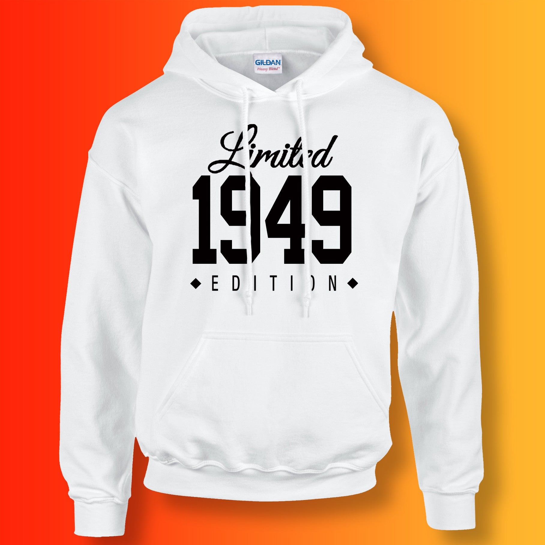 1949 Hoodie White