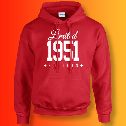 1951 Hoodie Red