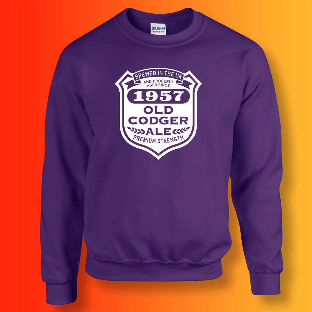 1957 Sweater Purple
