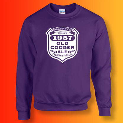 1957 Sweater Purple