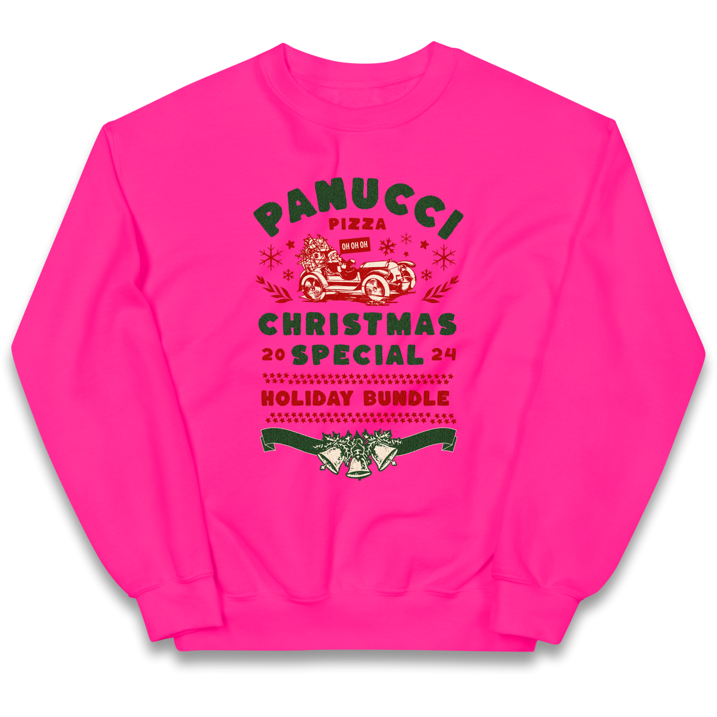 Panucci Pizza Christmas Special Christmas kids sweatshirt