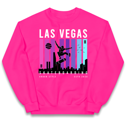 Las Vegas Skateboarding kids sweatshirt