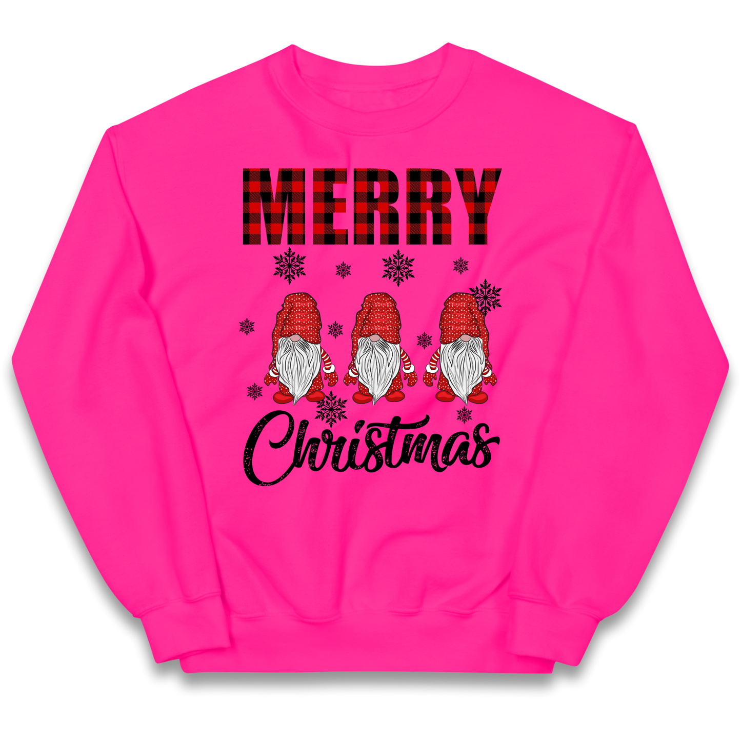 Merry Knomes Christmas Kids Sweatshirt