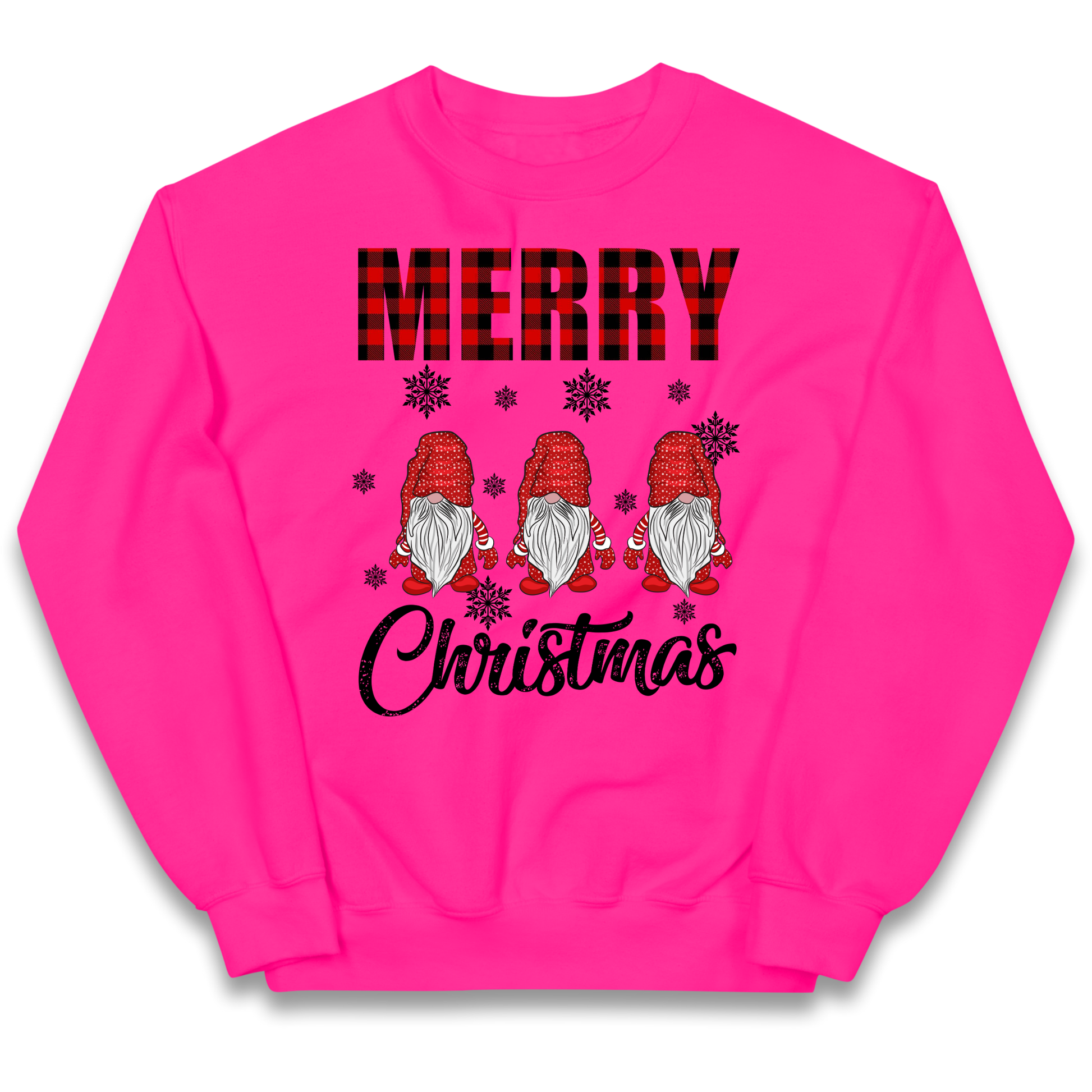 Merry Knomes Christmas Kids Sweatshirt