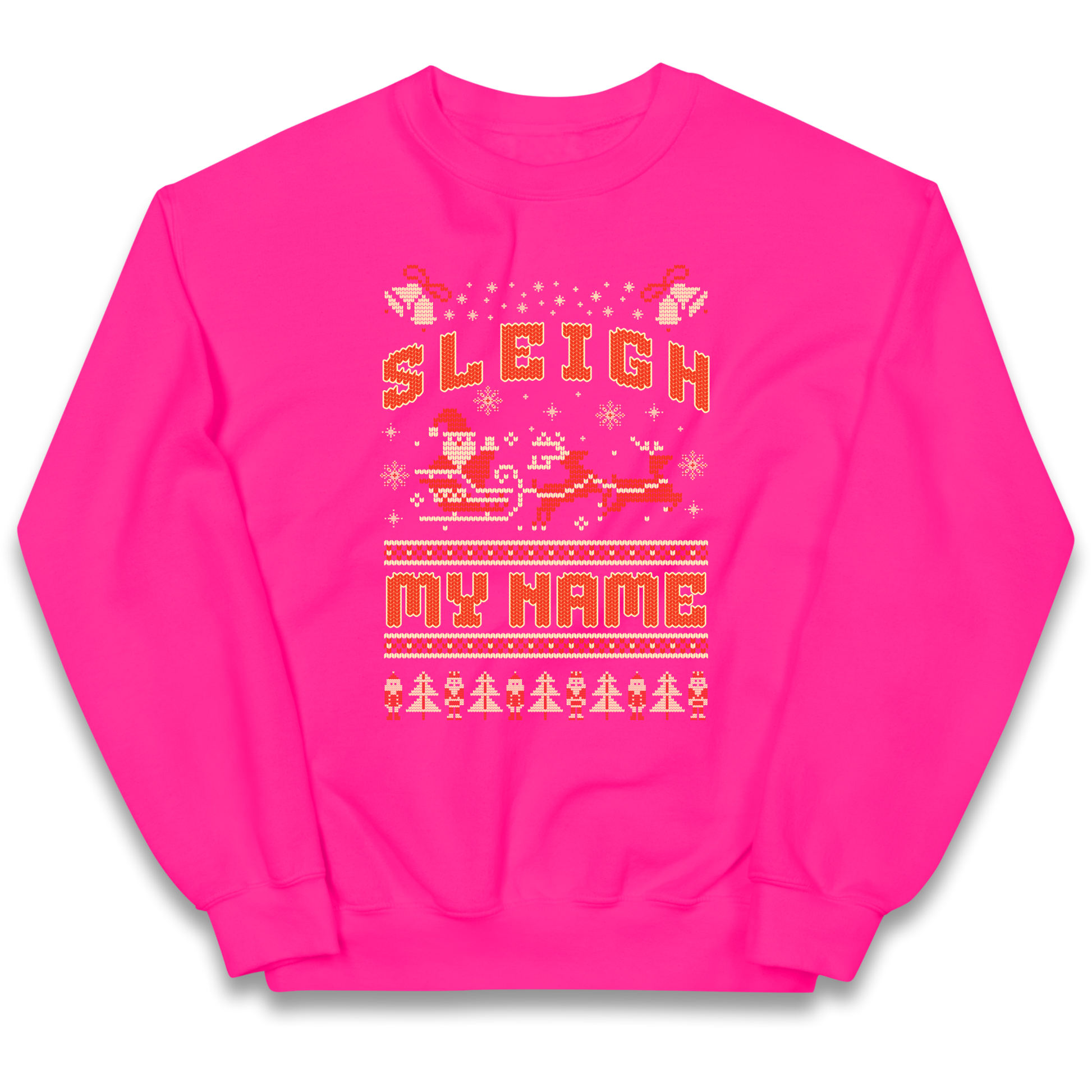 Sleigh My Name Christmas kids sweatshirt