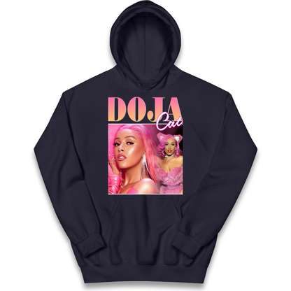 Doja Cat Pink Kids Hoodie