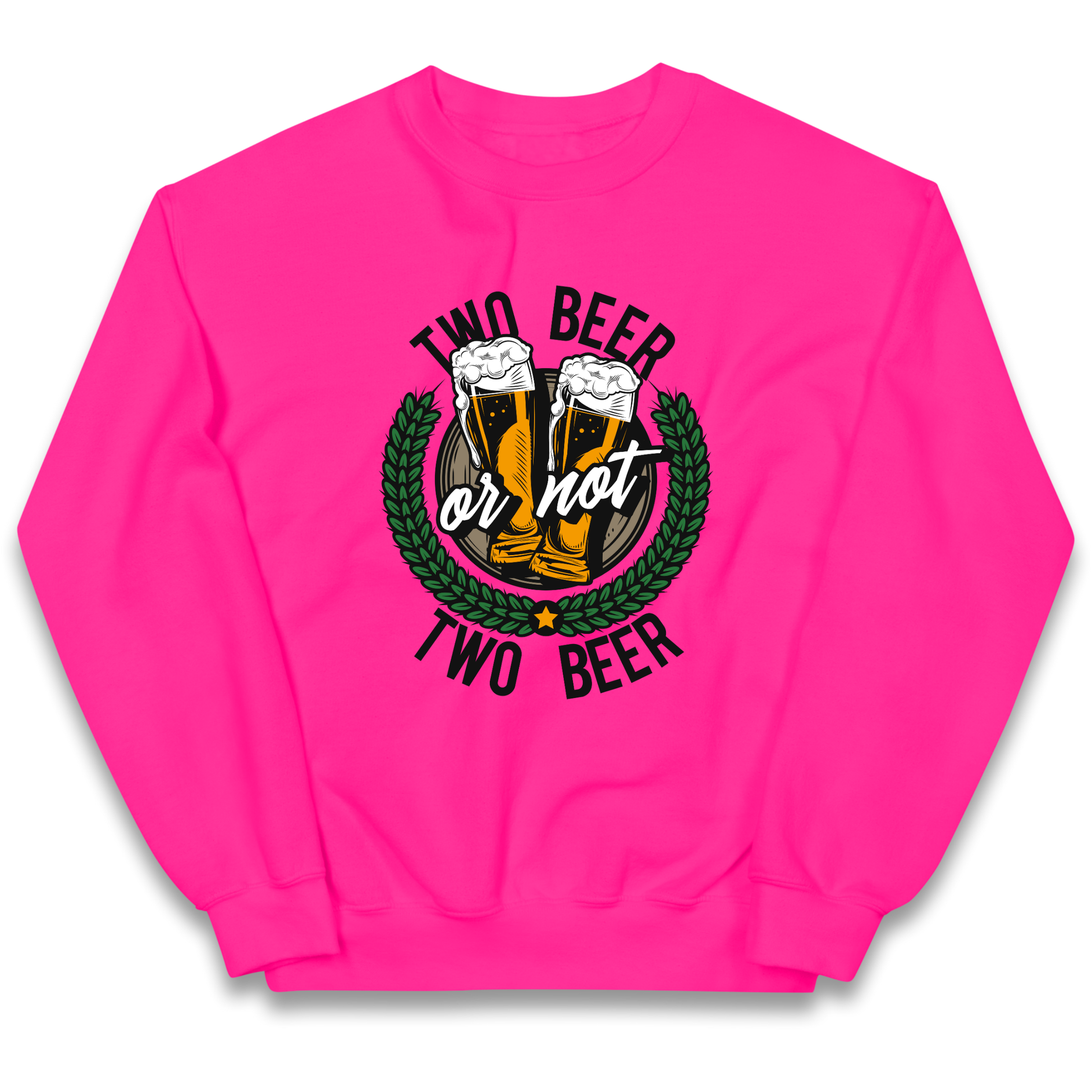Two Beer or not Two Beer kids sweatshirt