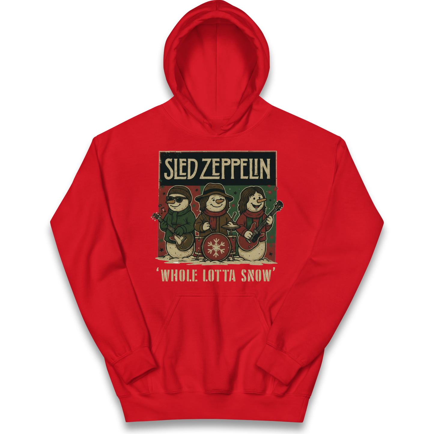 Led Zeppelin Christmas Kids Hoodie