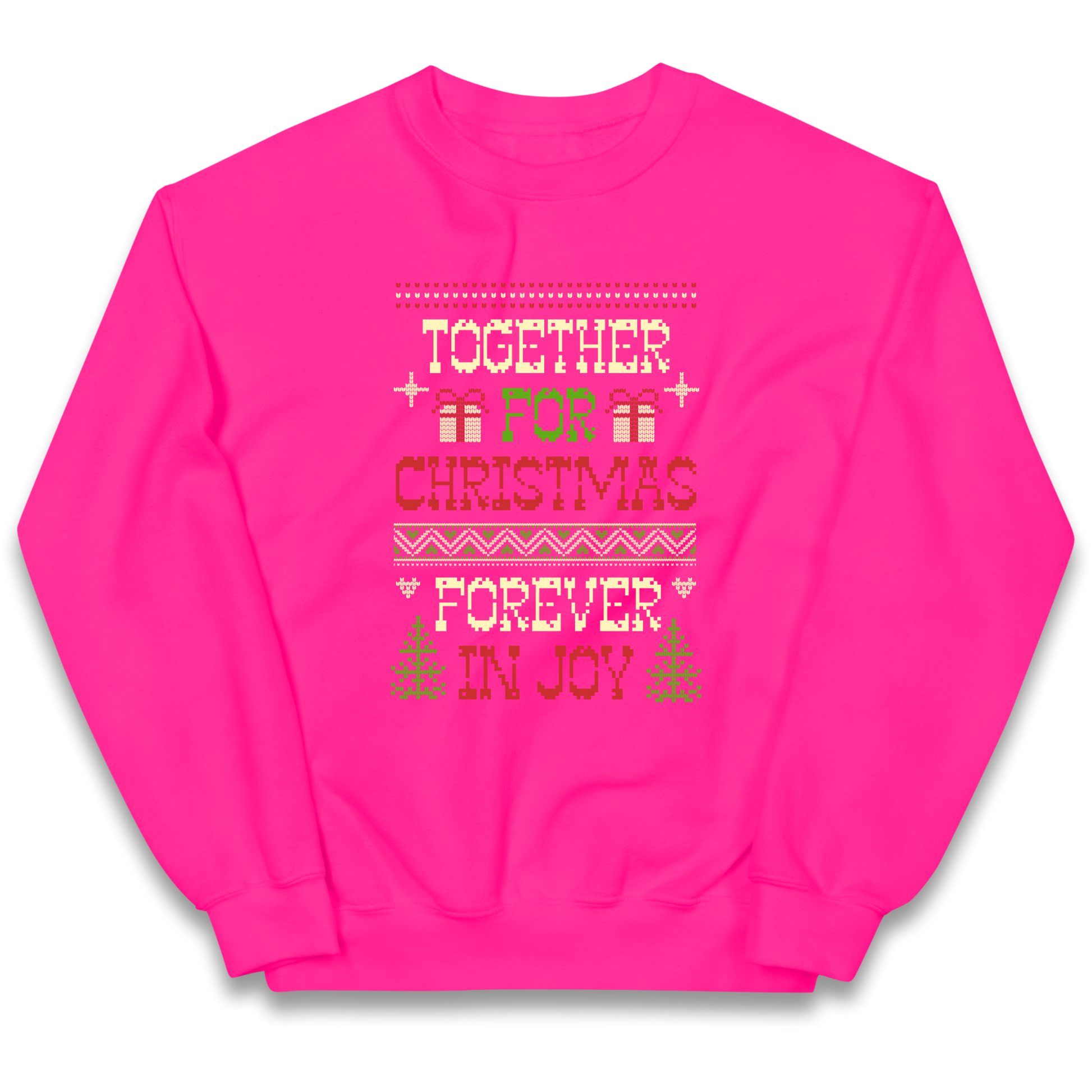 Together for Christmas Forever in Joy Christmas kids sweatshirt