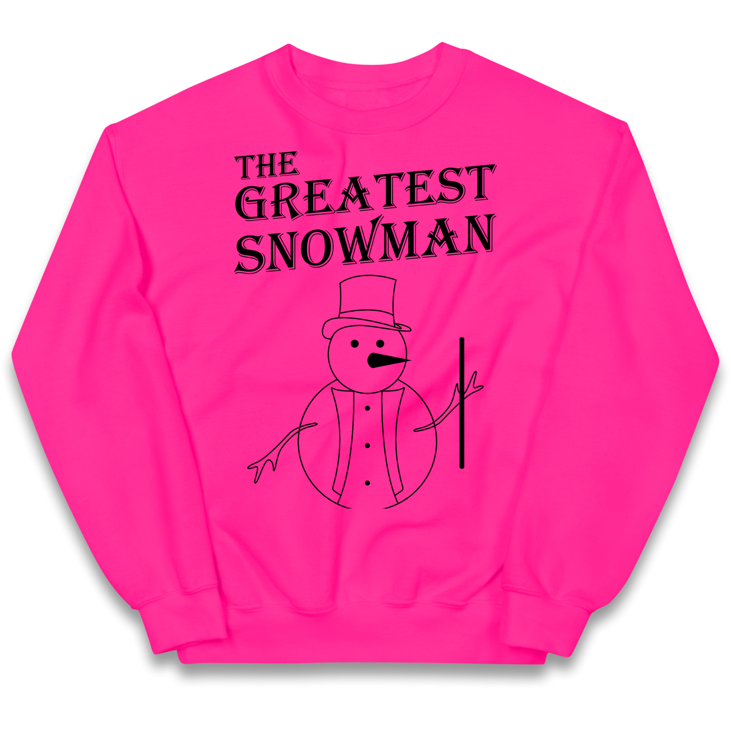 The Greatest Snowman Christmas kids sweatshirt