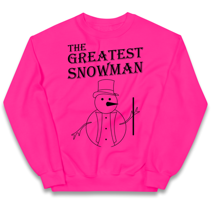 The Greatest Snowman Christmas kids sweatshirt