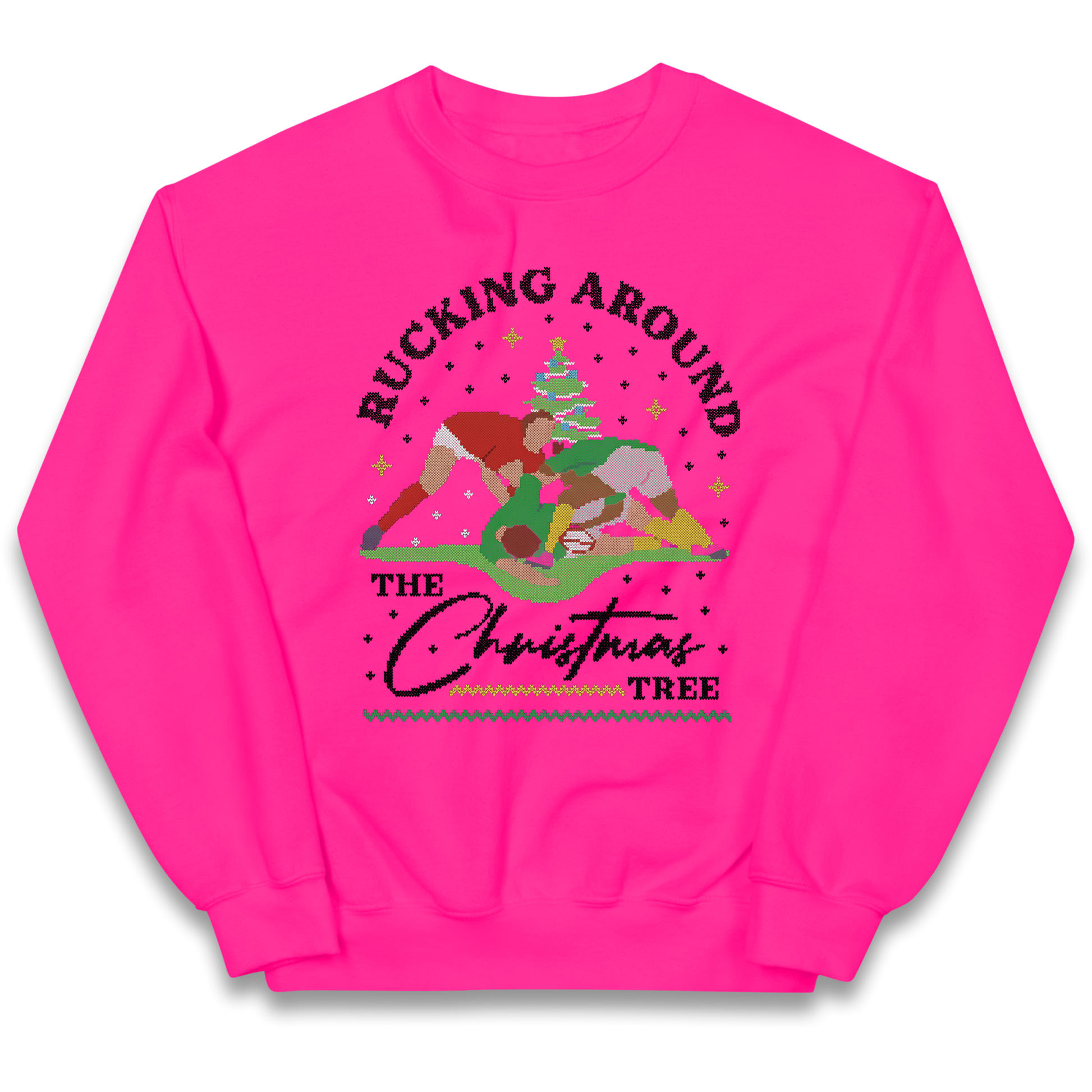 Rugby Christmas Kids Jumper