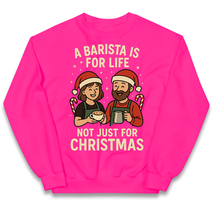 Barista Christmas Kids Jumper