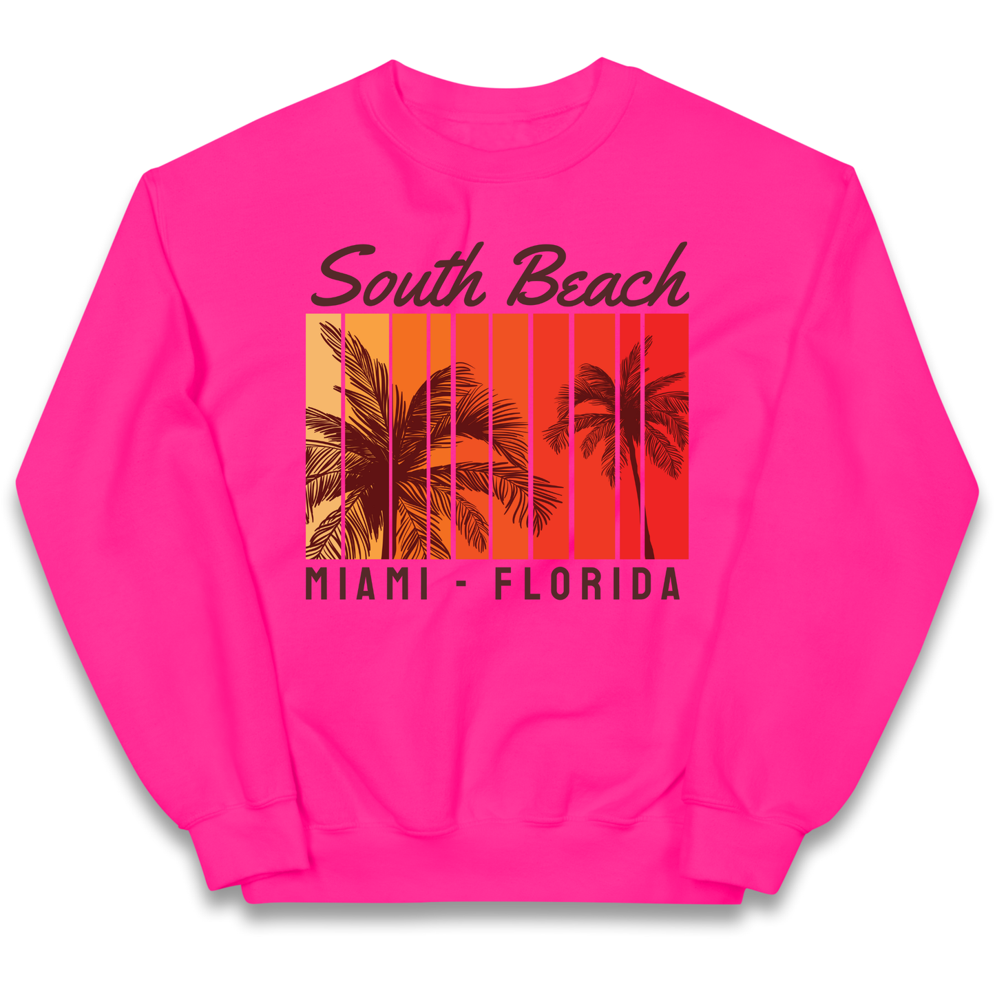 South Beach Miami Florida kids sweatshirt