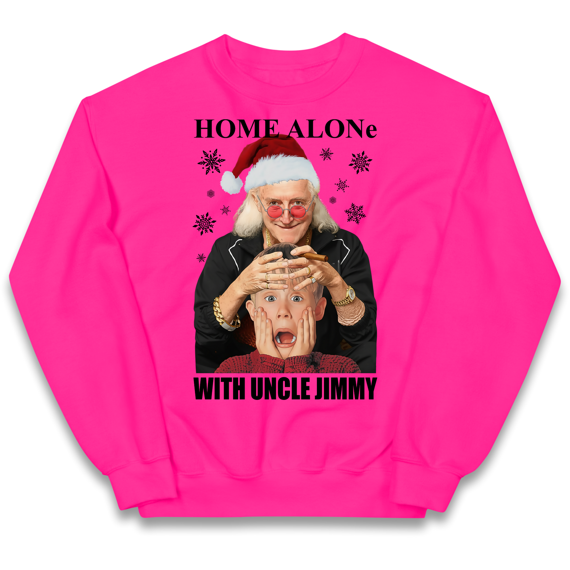 Home Alone Uncle Jimmy Kids Sweatshirt