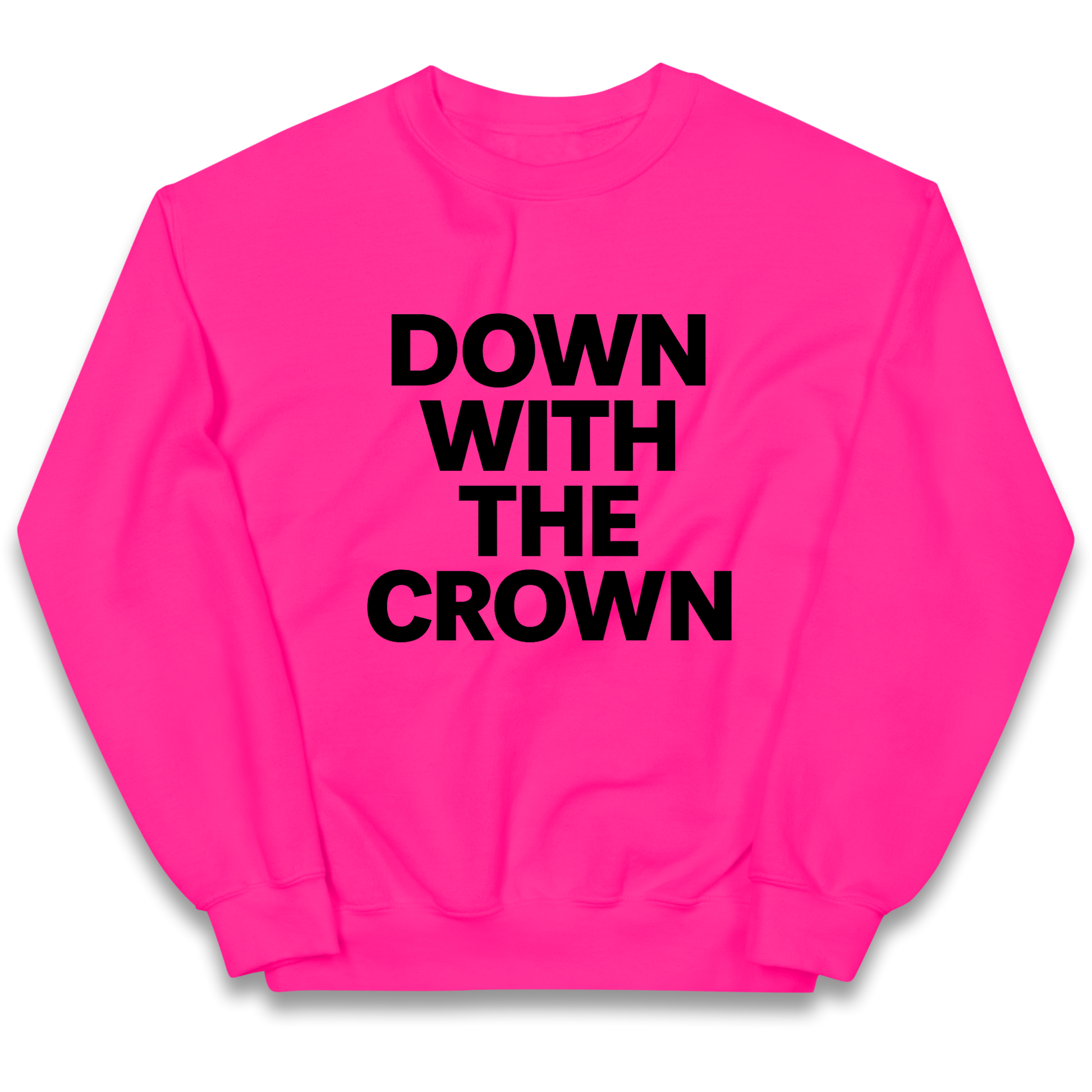 DOWN WITH THE CROWN kids sweatshirt