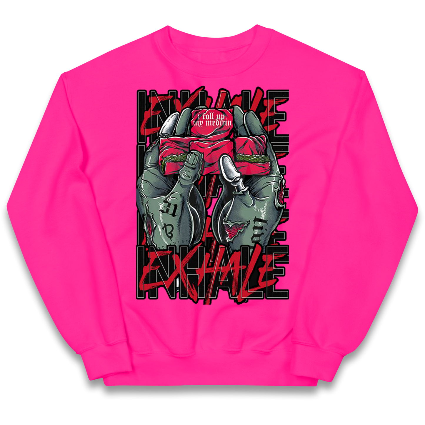 Inhale Exhale kids sweatshirt