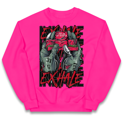 Inhale Exhale kids sweatshirt