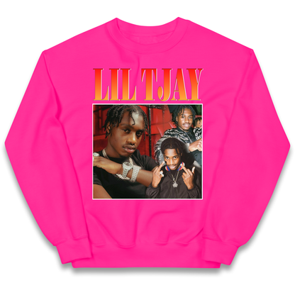 Lil Tjay kids sweatshirt