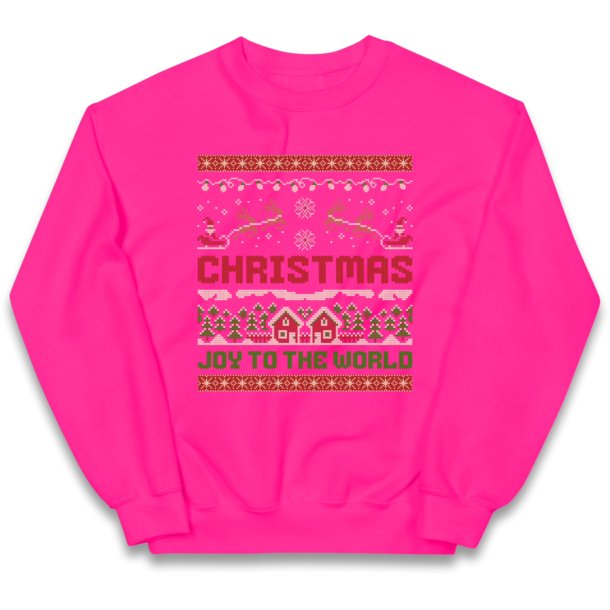 Christmas Joy to the World Christmas kids sweatshirt