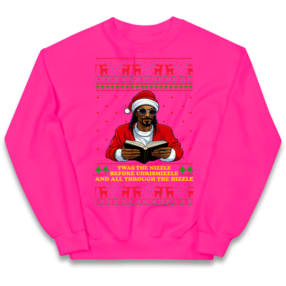Snoop Dogg Nizzle Christmas Kids Sweatshirt