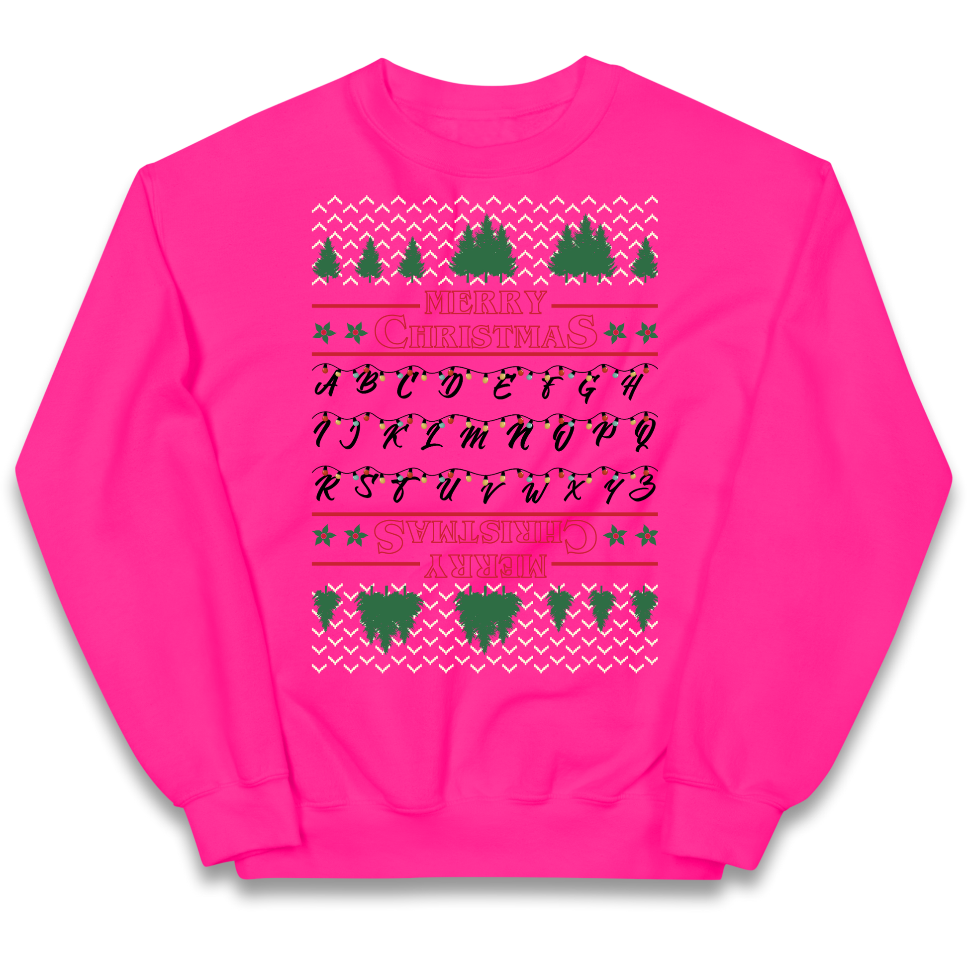stranger things christmas jumper Kids Jumper