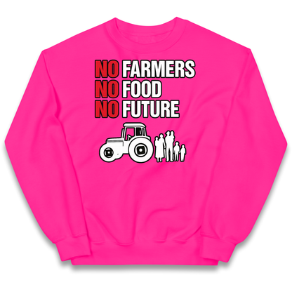 Farmers Agricultural Inheritance Tax Protest kids sweatshirt