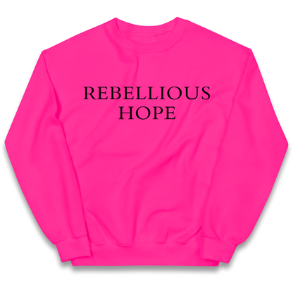 Rebellious Hope Embroidered kids sweatshirt