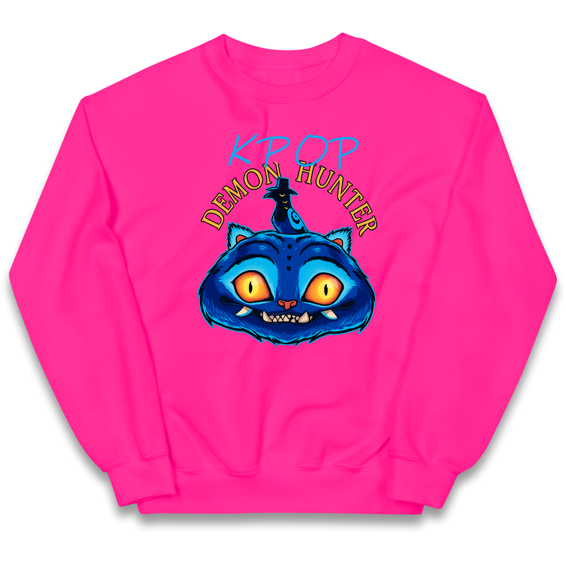 Kpop Demon Hunter Derpy Tiger kids sweatshirt