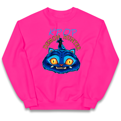 Kpop Demon Hunter Derpy Tiger kids sweatshirt