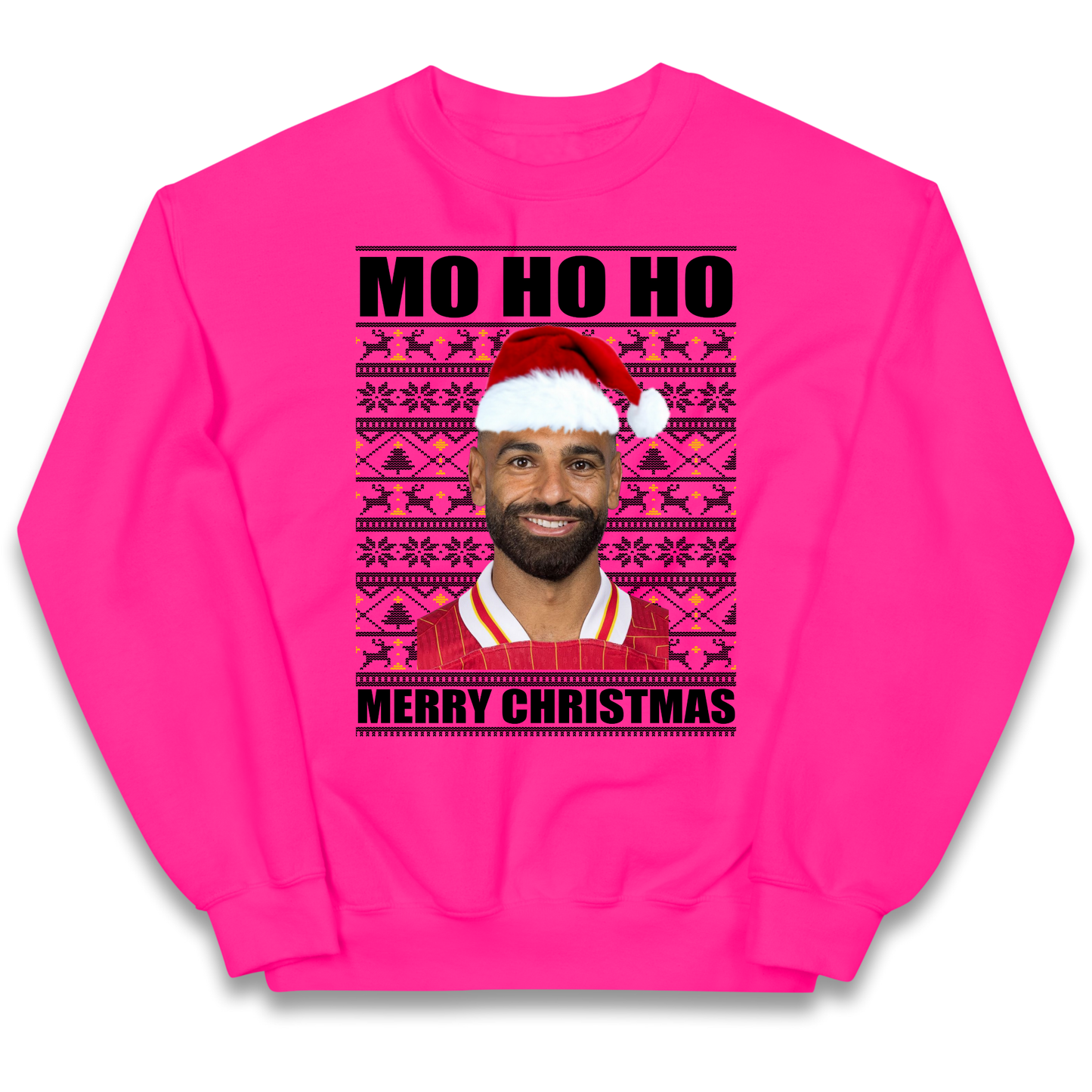 Mo Ho Ho Salah Kids Sweatshirt