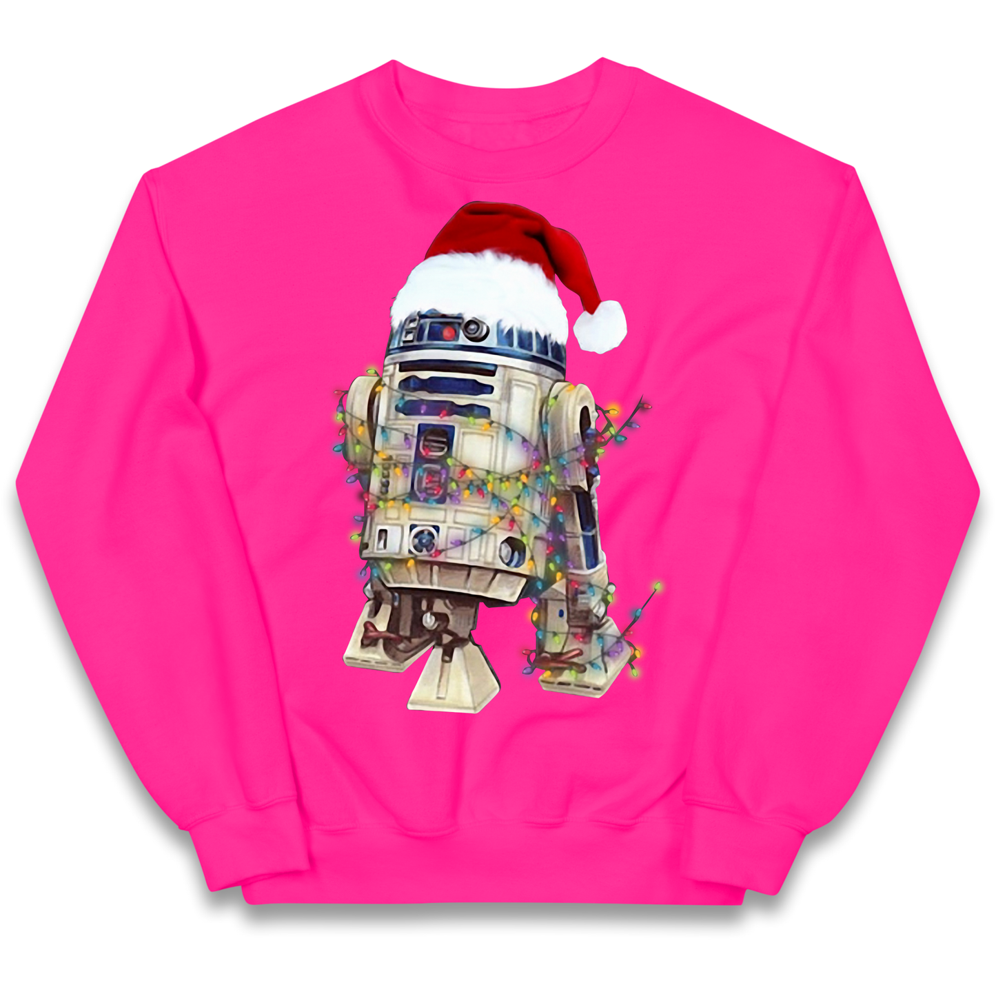 R2D2 Christmas Santa Christmas kids sweatshirt