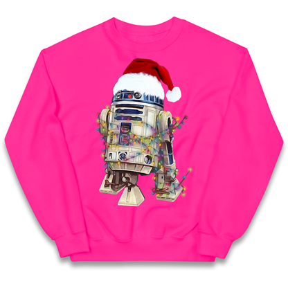 R2D2 Christmas Santa Christmas kids sweatshirt