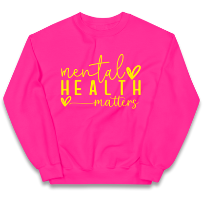 Mental Health Matters kids sweatshirt
