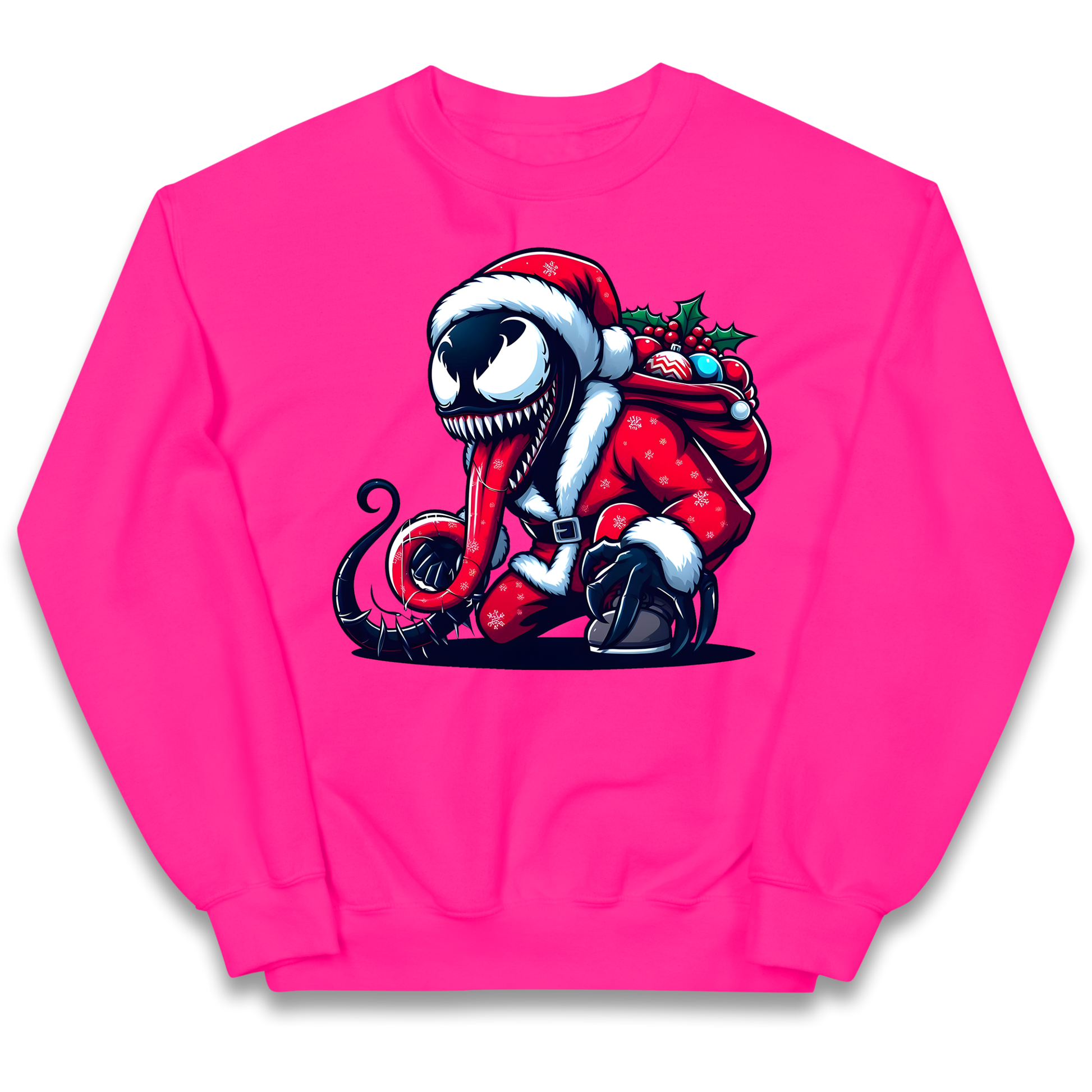 Venom Santa kids sweatshirt