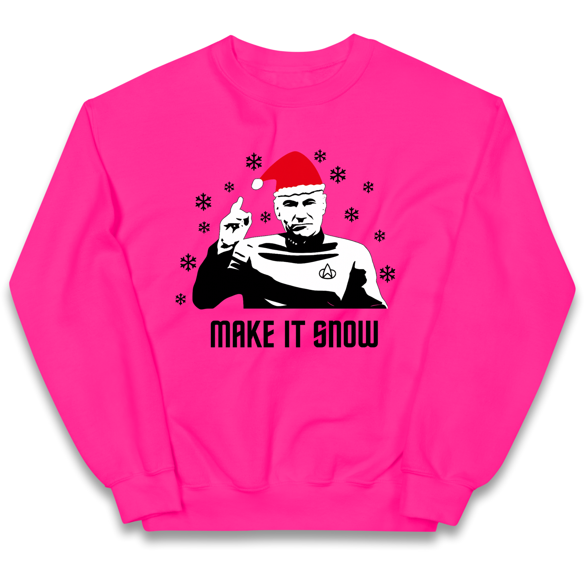 Make It Snow kids sweatshirt