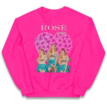 Rose K Pop kids sweatshirt
