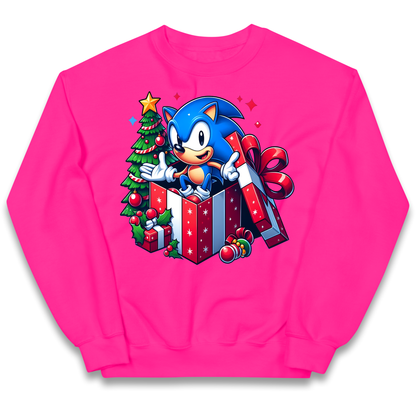 Sonic The Hedgehog Christmas kids sweatshirt